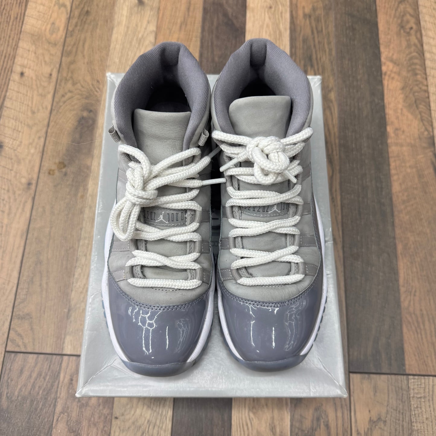 Jordan 11 Cool Grey Sz 6.5Y (Preowned)