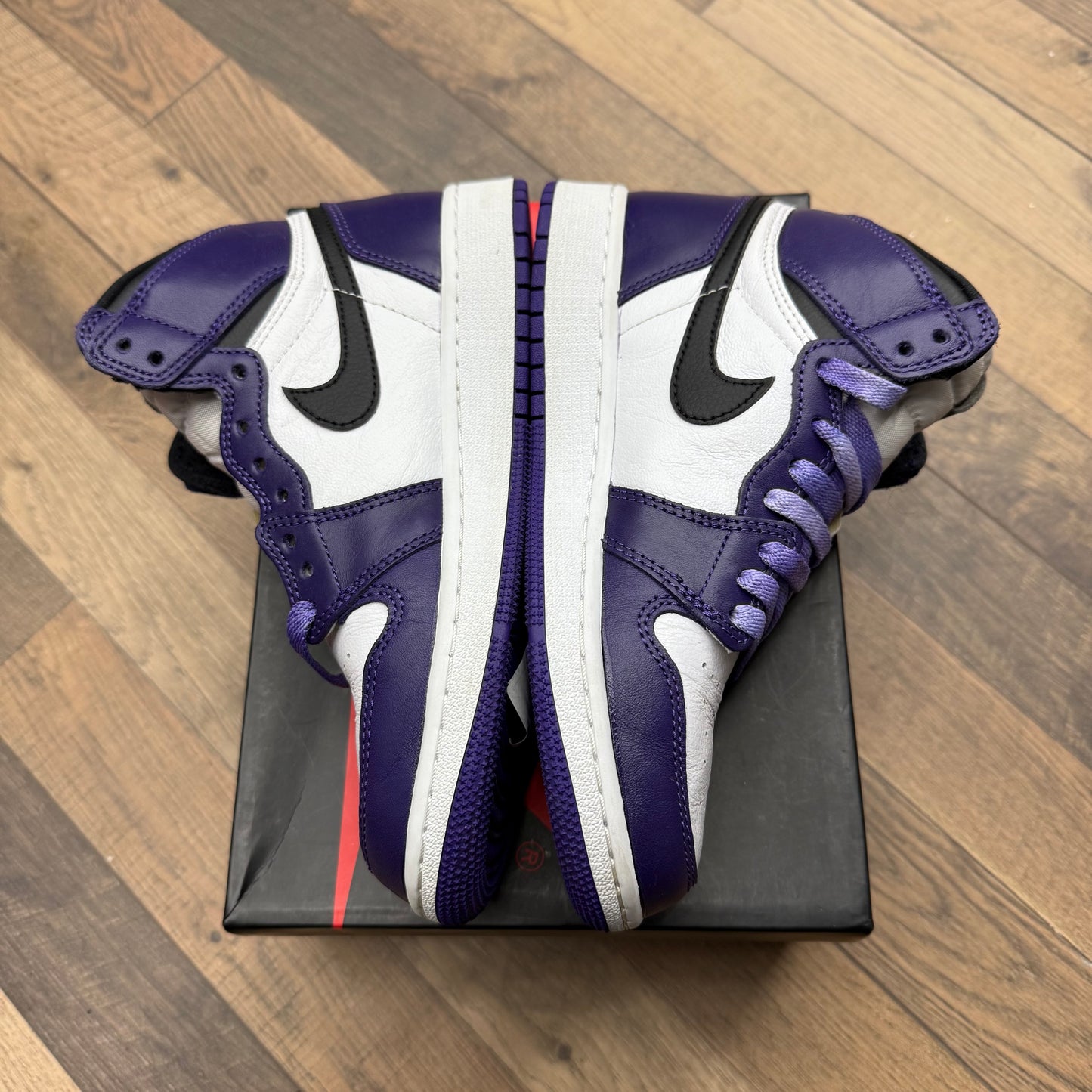 Jordan 1 High Court Purple 2.0 Sz 5Y (Preowned)