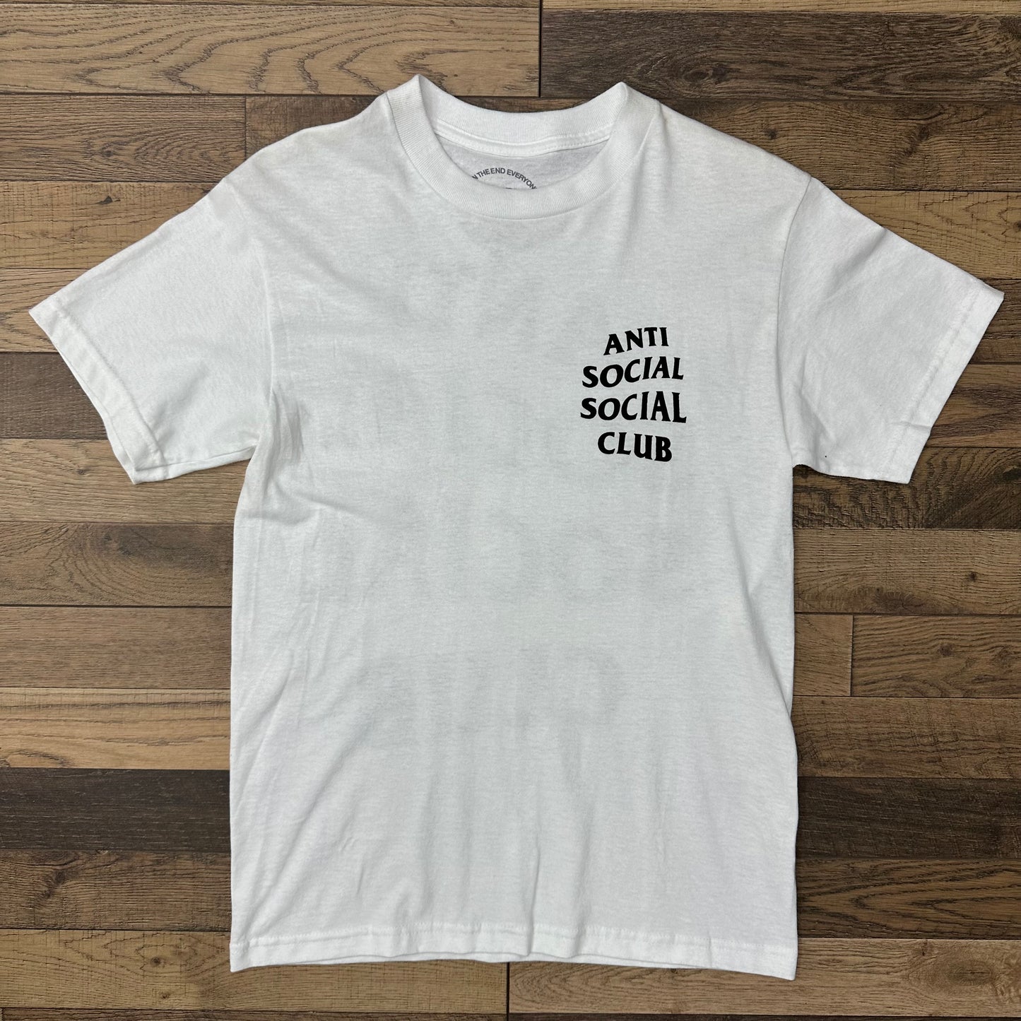 Anti Social Social Club Mind Game White Tee Sz XL