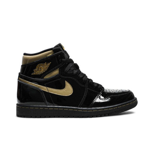 Jordan 1 High Black Metallic Gold Sz 10.5 (DS)