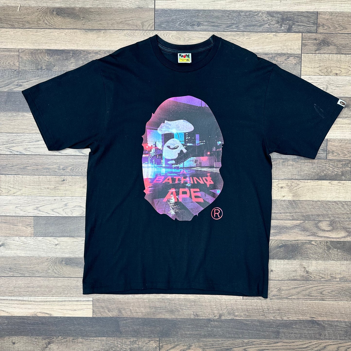 BAPE Head City Tee Sz XXL