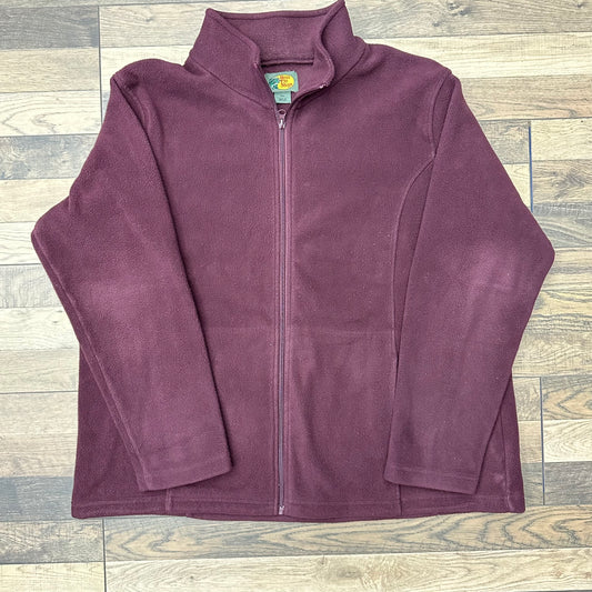 Vintage Bass Pro Shops Fleece Zip Up Sz XXL
