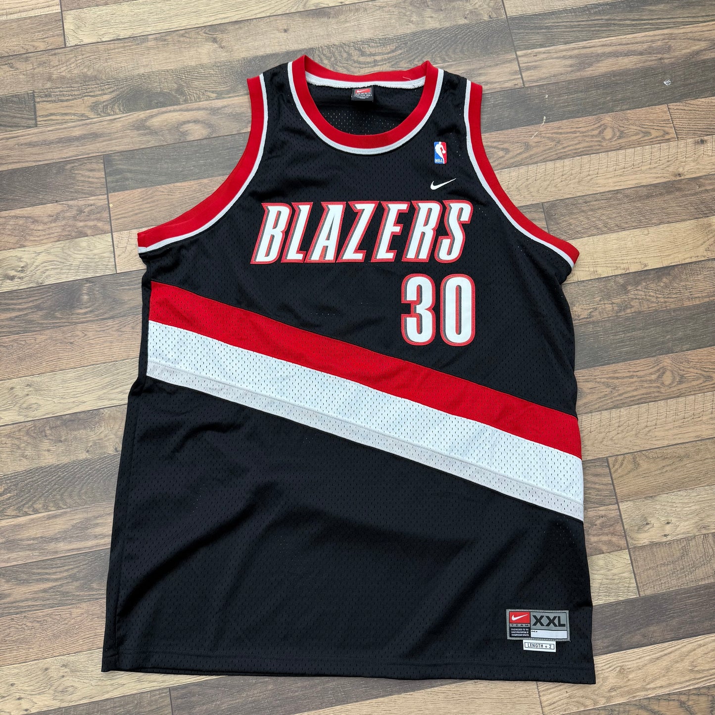 Ben Wallace Trailblazers Jersey Sz XXL