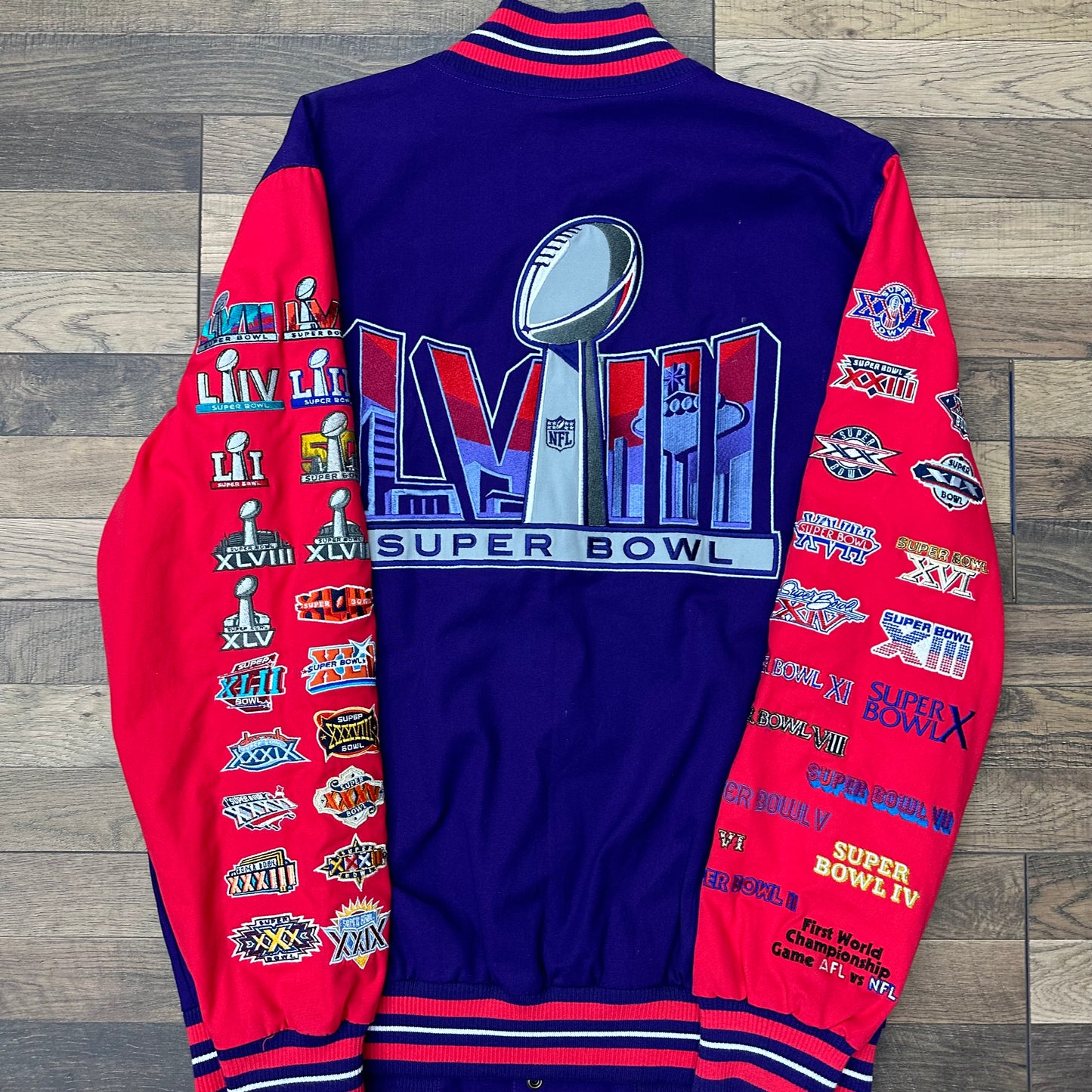 Super Bowl LVIII Jacket Sz XL