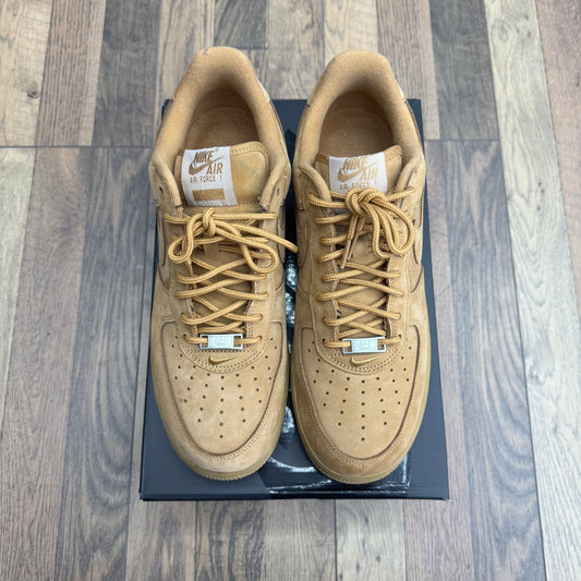 Nike Air Force 1 Supreme Wheat Sz 10 (Preowned)