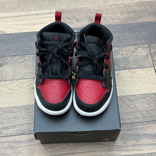 Jordan 1 Mid Bred Sz 9C (Preowned)