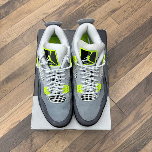 Jordan 4 Neon 95 Sz 11 (Preowned)