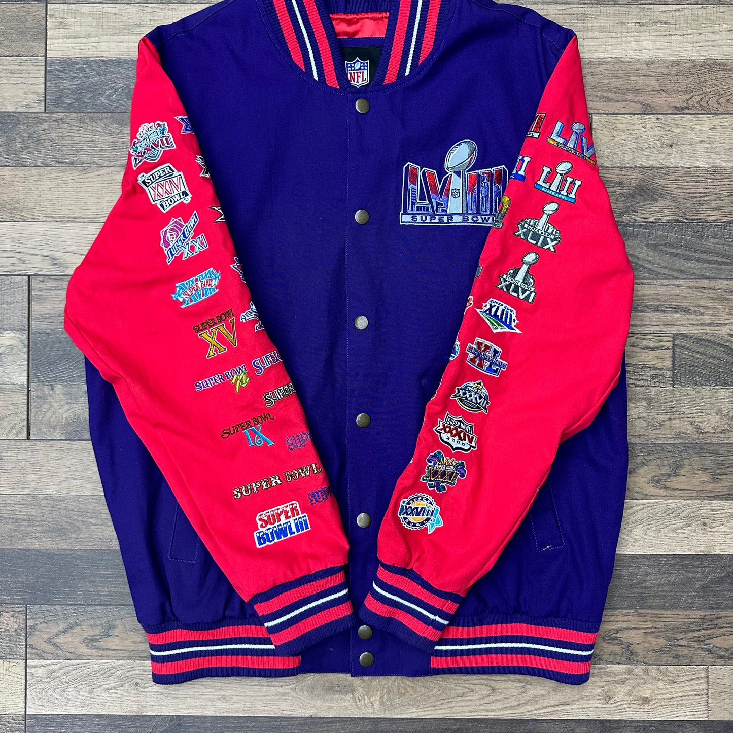 Super Bowl LVIII Jacket Sz XL