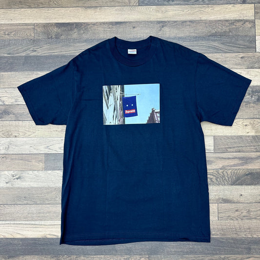 Supreme Banner Tee Sz Large