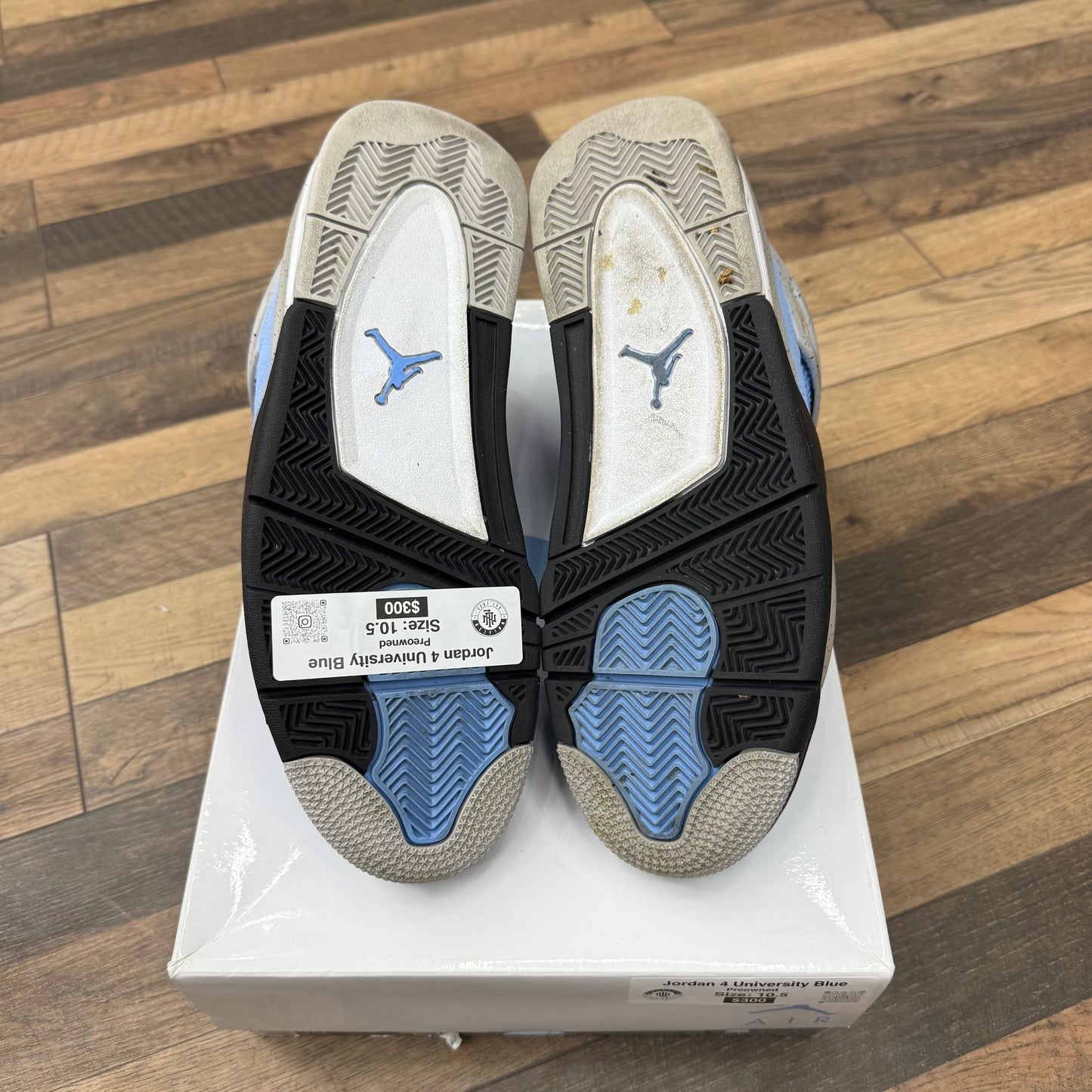 Jordan 4 University Blue Sz 10.5 (Preowned)