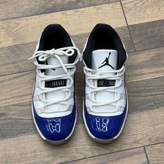 Jordan 11 Low White Concord Sz 1Y (Preowned)