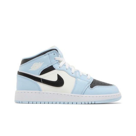 Jordan 1 Mid Ice Blue Sz 7Y (DS)