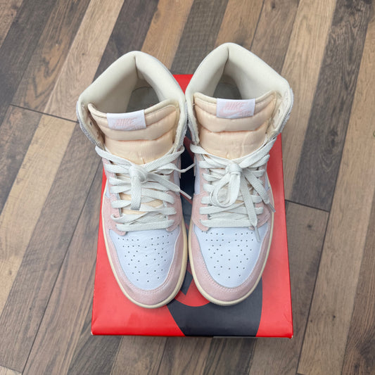 Jordan 1 High Washed Pink Sz 10W/8.5M (Preowned)