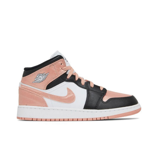 Jordan 1 Mid Peach Satin Sz 6.5Y/8W (DS)
