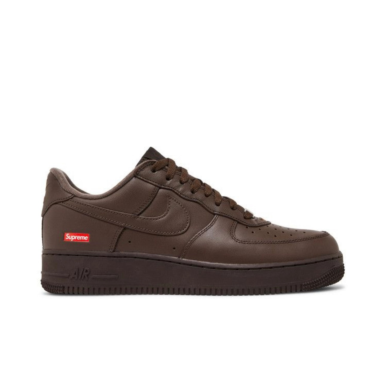 Nike Air Force 1 Supreme Baroque Brown Sz 10 (Preowned)