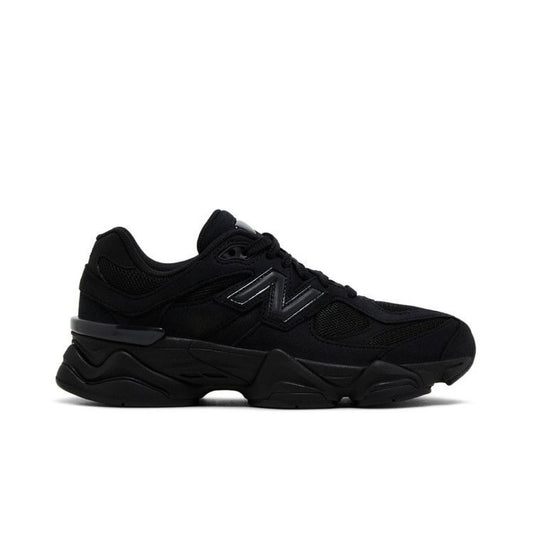 New Balance 9060 Triple Black Sz 6M/7.5W (Preowned)