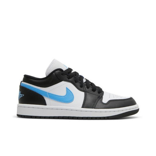 Jordan 1 Low Black University Blue Sz 6M/7.5W (DS)