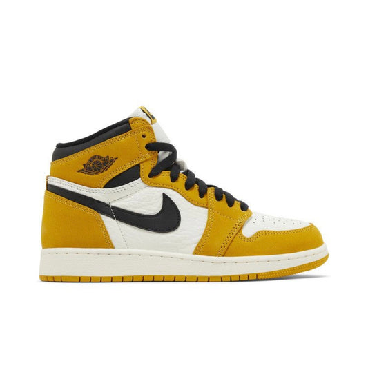 Jordan 1 High Yellow Ochre Sz 5.5Y/7W (DS)