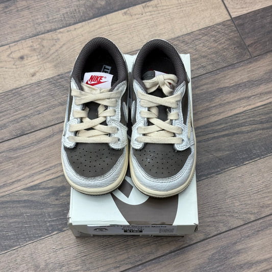 Jordan 1 Low Travis Scott Reverse mocha Sz 7C (Preowned)